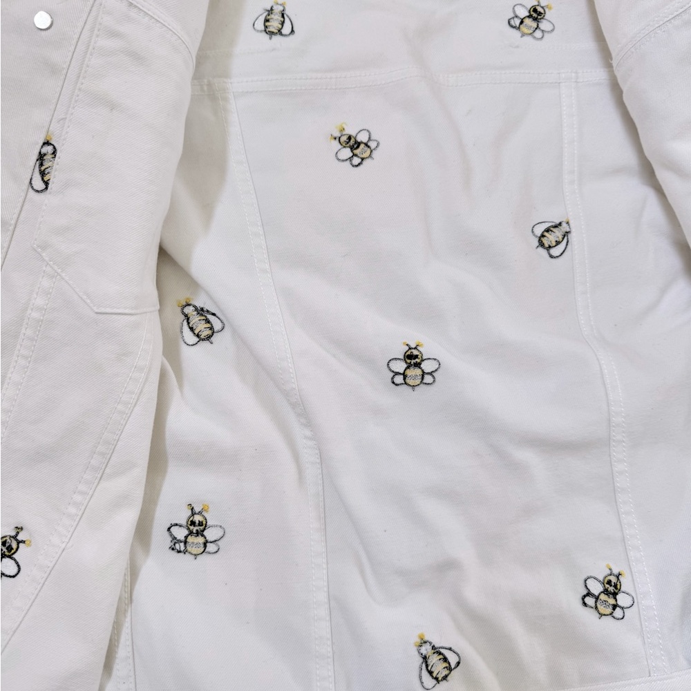 DIOR x KAWS Denim Jacket with Embroidered Details - Picture 9 of 16